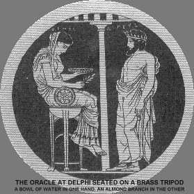 Tripod, bowl and almond branch