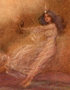 Nera - by the 'lesion of the imaginative sense' ---- from 'Omar Khayyam Calendar for 1914', Liberty & Co. ... London & Paris