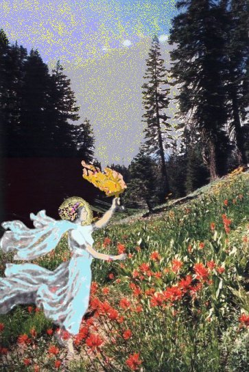 Luthien in the forest